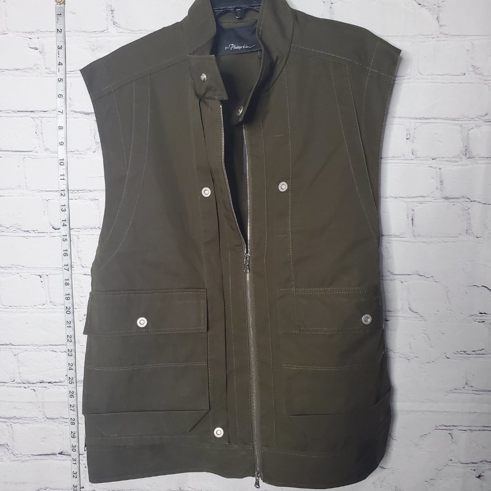 3.1. Phillip Lim Utility Vest in Olive
